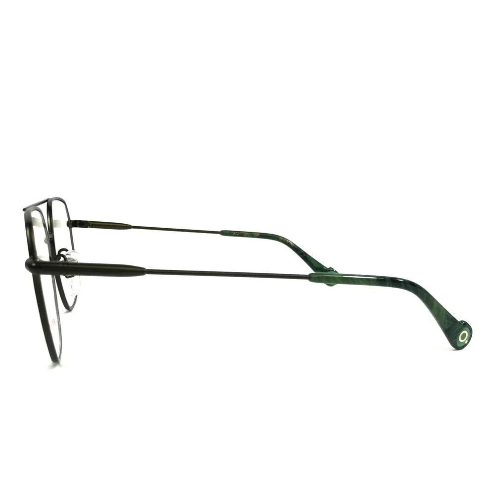 Etnia Barcelona Eyeglasses Frames ADYTON GR Green Aviator Wire Rim 55-16-140